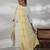 women ethnic motifs regular thread work kurta with trousers & with dupatta
