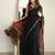 Black black ethnic motifs zari banarasi saree