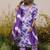 women floral printed regular thread work kurta with trousers & with dupatta