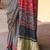 Black ajrak block designer leheriya saree