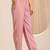 women ethnic motifs printed regular thread work kurta with trousers & with dupatta