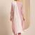 women ethnic motifs printed regular thread work kurta with trousers & with dupatta