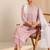 women ethnic motifs printed regular thread work kurta with trousers & with dupatta