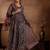 women floral printed empire kurta with palazzos & with dupatta