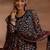 women floral printed empire kurta with palazzos & with dupatta