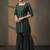 women ethnic motifs printed regular kurta with sharara & with dupatta