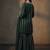 women ethnic motifs printed regular kurta with sharara & with dupatta