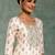 women ethnic motifs printed regular thread work kurta with trousers & with dupatta