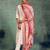 women ethnic motifs printed regular thread work kurta with trousers & with dupatta