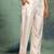 women ethnic motifs printed regular thread work kurta with trousers & with dupatta