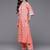 women ethnic motifs printed regular thread work kurta with palazzos