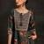 women printed regular kurta with palazzos & with dupatta