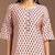 women ethnic motifs printed regular kurta with trousers & with dupatta