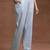 women printed regular thread work kurta with trousers & with dupatta