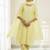 women ethnic motifs printed regular kurta with trousers & with dupatta