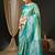 Blue blue & gold-toned ethnic motifs woven design zari kanjeevaram saree