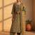 women floral printed regular kurta with dhoti pants & with dupatta