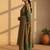 women floral printed regular kurta with dhoti pants & with dupatta