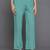 women ethnic motifs printed regular sequinned kurta with trousers & with dupatta
