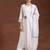 women printed regular kurta with trousers & with dupatta
