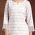 women printed regular kurta with trousers & with dupatta