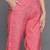 women printed empire kurta with trousers & with dupatta