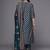 women ethnic motifs printed regular kurta with trousers & with dupatta