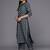 women ethnic motifs printed regular kurta with trousers & with dupatta
