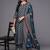 women ethnic motifs printed regular kurta with trousers & with dupatta
