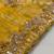Yellow woven design beads and stones silk blend banarasi saree