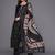 women ethnic motifs printed regular kurta with trousers & with dupatta