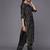 women ethnic motifs printed regular kurta with trousers & with dupatta