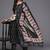 women ethnic motifs printed regular kurta with trousers & with dupatta