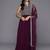 women ethnic motifs embroidered empire thread work kurta with trousers & with dupatta