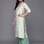 women ethnic motifs printed regular kurta with palazzos & with dupatta