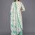 women ethnic motifs printed regular kurta with palazzos & with dupatta