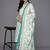 women ethnic motifs printed regular kurta with palazzos & with dupatta