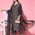 women ethnic motifs regular kurta with trousers & with dupatta
