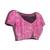 Pink tissue ready to wear saree