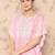 women ethnic motifs printed regular kurta with trousers