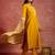 women embroidered regular thread work kurta with trousers & with dupatta