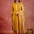 women embroidered regular thread work kurta with trousers & with dupatta