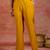 women embroidered regular thread work kurta with trousers & with dupatta