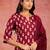 women ethnic motifs printed regular kurta with trousers & with dupatta