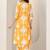 ethnic motifs printed v-neck kurta with salwar