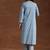 women ethnic motifs printed regular kurta with trousers