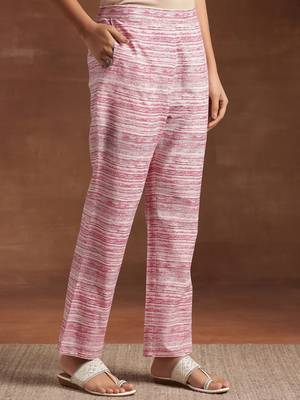 women floral printed tiered kurti with trousers & with dupatta 7