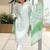 women ethnic motifs printed regular kurta with trousers & with dupatta