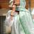 women ethnic motifs printed regular kurta with trousers & with dupatta