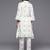 women printed regular kurta with trousers